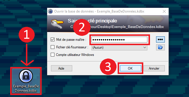 Keepass - Ajouter et Supprimer une entr e 01.png