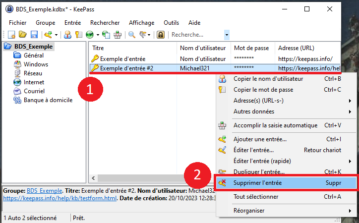 Keepass - Ajouter et Supprimer une entr e 07.png