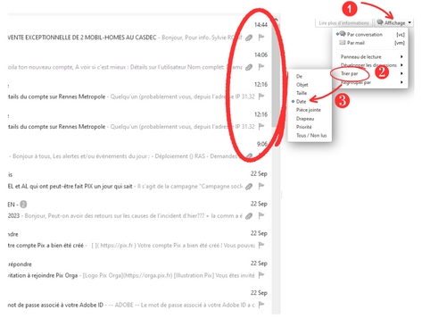 Trier les emails sur Zimbra reusltat.png