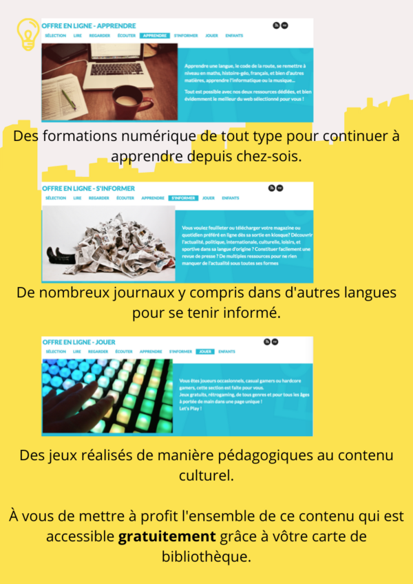 Cr er un compte et profiter de la m diath que num rique Copie de Jaune Simple Marketing Proposition 8.png