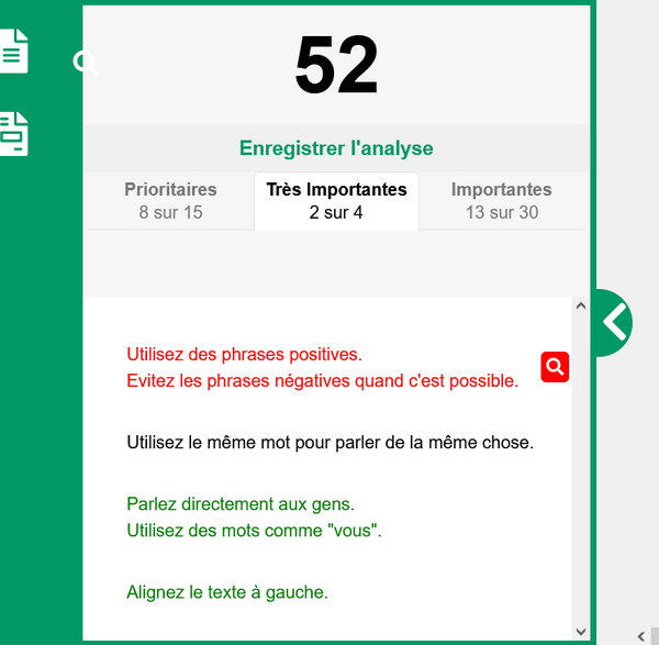 Comment utiliser le traitement de texte en ligne LIREC. Image12.png