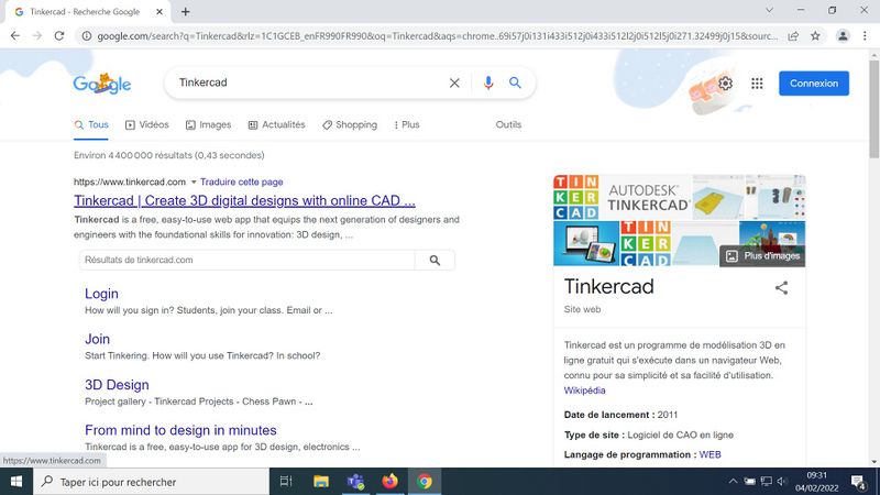 Impression 3D - Support pour recharger un smartphone Tinkercad 3.jpg
